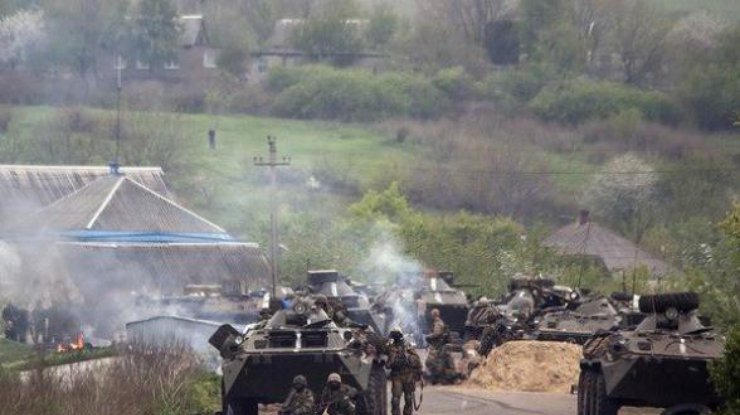 На Донбассе активизировались боевики На Донбассе активизировались боевики