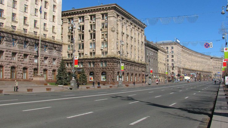Сегодня в Киеве из-за парада — Карта