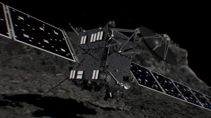 Столкновение зонда Rosetta с кометой покажут онлайн