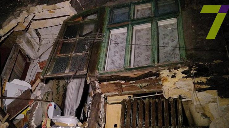 В Одессе обвалился дом