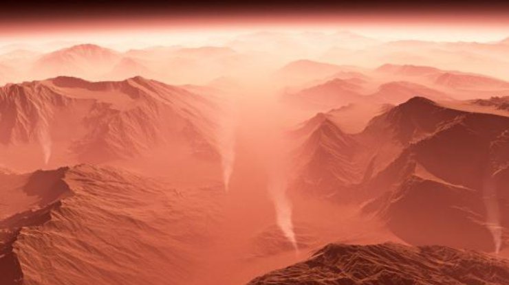 Ученые не могут понять причины плохой погоды на Марсе