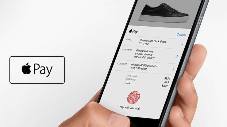 С сегодняшнего дня украинцы смогут рассчитываться через Apple Pay