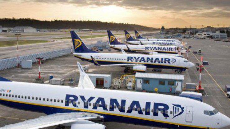 Ryanair на два дня отменил рейсы из Испании, Португалии и Бельгии