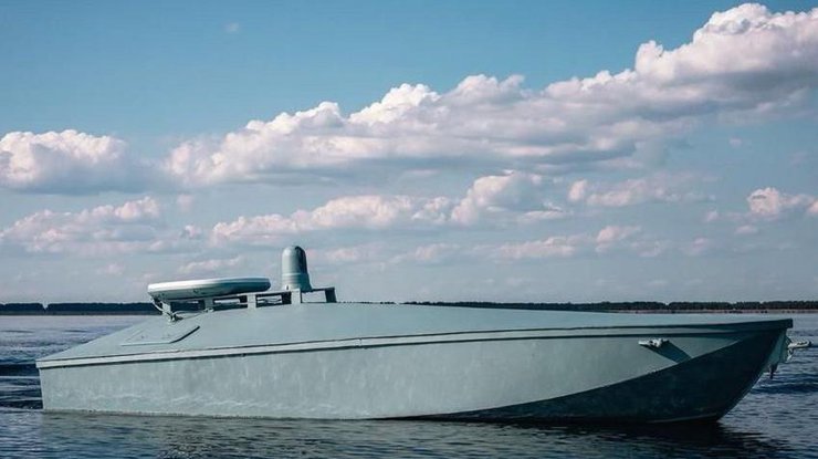 Український морський дрон "Мамай". Фото: СБУ