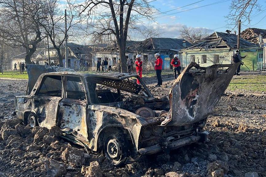 Російські війська обстріляли село Солончаки Миколаївської області