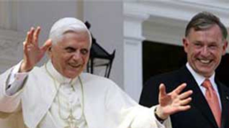 Папа римский Бенедикт XVI проповедовал в синагоге