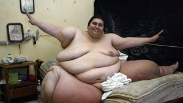 Более полутонны весит самый толстый человек в мире