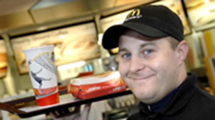 Британский миллионер работает в McDonalds
