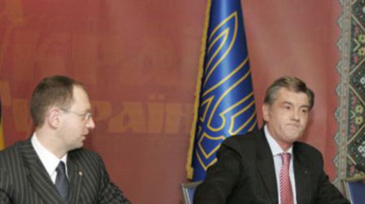 Яценюк обошел Ющенко в Западной Украине
