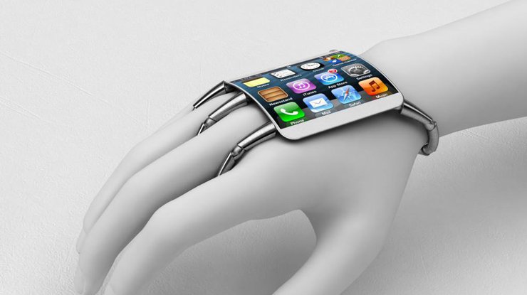 По прогнозам первый гибкий iPhone или Apple Watch появится в 2017 году